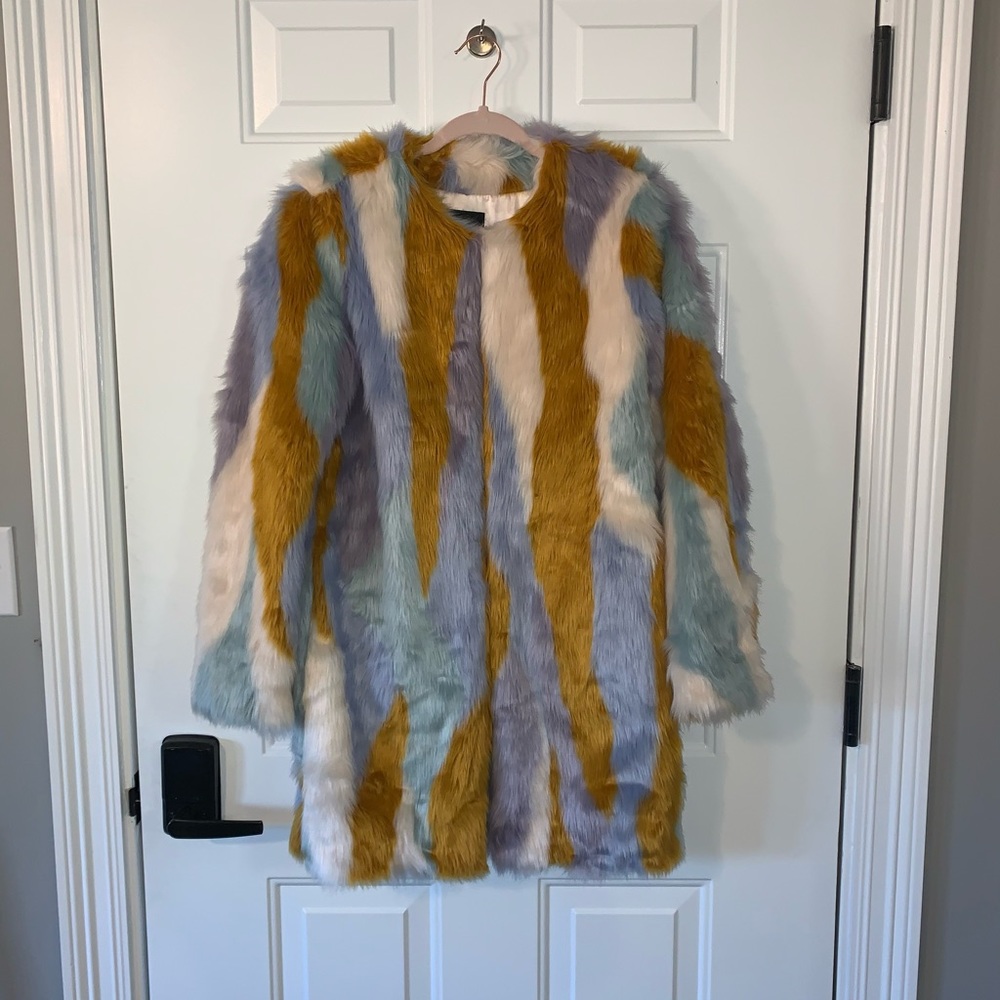 Forever 21 Faux Fur Coat